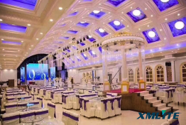 祥明230W光束灯经典产品进驻吉林省白城威尼斯水上乐园酒店！