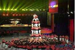 祥明灯光280W光束图案灯参与录制《挑战不可能》 