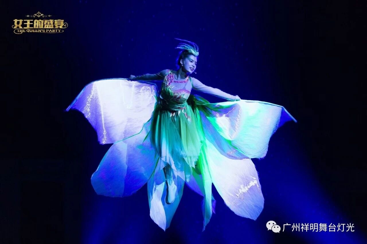 祥明切割灯应用于沉浸式音乐剧《女王的盛宴》