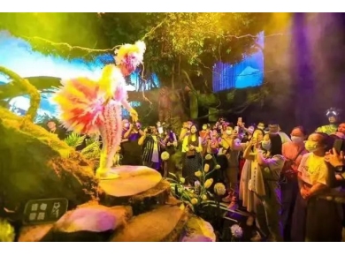 祥明灯光助力沉浸式穿越之旅《重启·山海经》在武汉震撼首演