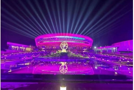 300pcs moving head light beam used in G20 2023 INDIA