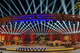 祥明灯光助力2025《大美流溪河·光行山水间》光影秀，科技光影赋能自然生态