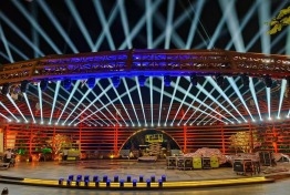 祥明灯光助力2025《大美流溪河·光行山水间》光影秀，科技光影赋能自然生态