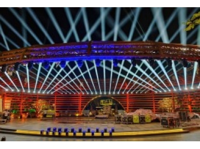 祥明灯光助力2025《大美流溪河·光行山水间》光影秀，科技光影赋能自然生态