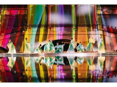 祥明C10切割灯赋能济宁津多里实景剧，光影焕活千年文脉新活力