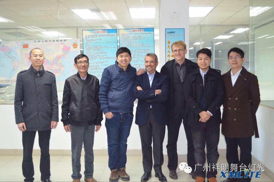 OSRAM visit XMlitemoving head light factoryfor more cooperation again