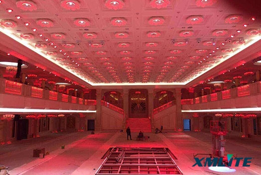 XMLITE Moving head light used in the biggest hotel in Liaoning