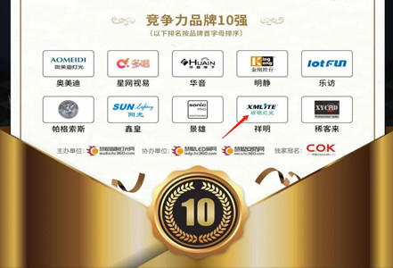 XMlite Stage Lighting won the title of  