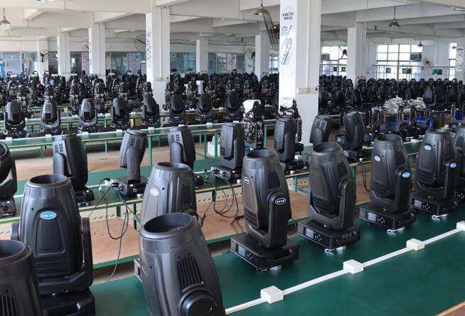 Several common troubleshooting of moving head lights