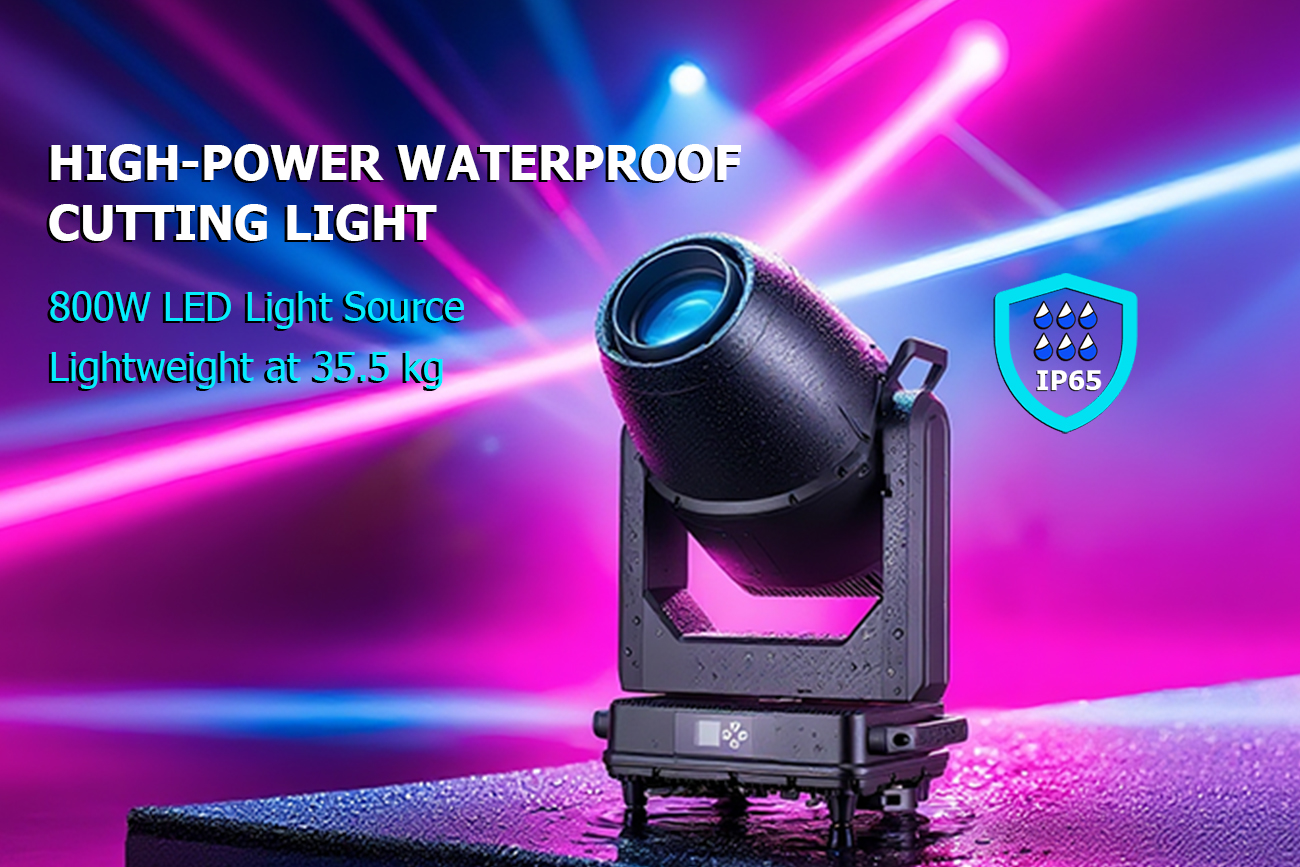 Outdoor Waterproof 800W LED profile