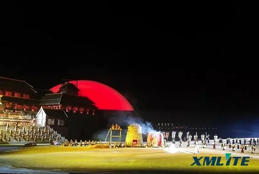 XMLITE 1400W Moving Head Lights Illuminate Epic Musical *The Covenant of Kunlun*